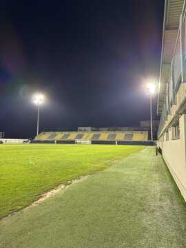 Reflektorji na Stadionu Rajka Štolfe; Vir: Občina Sežana